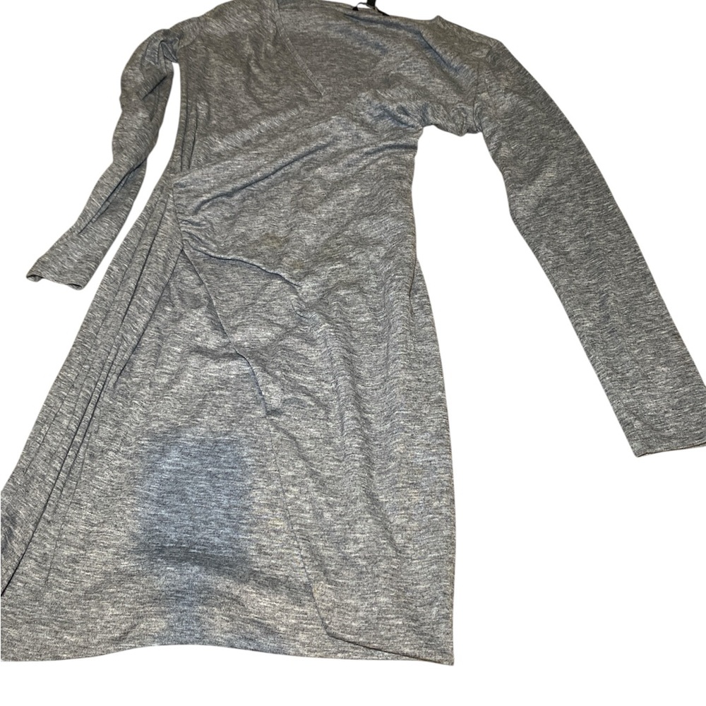 Banana Republic Long Sleeve Gray Dress